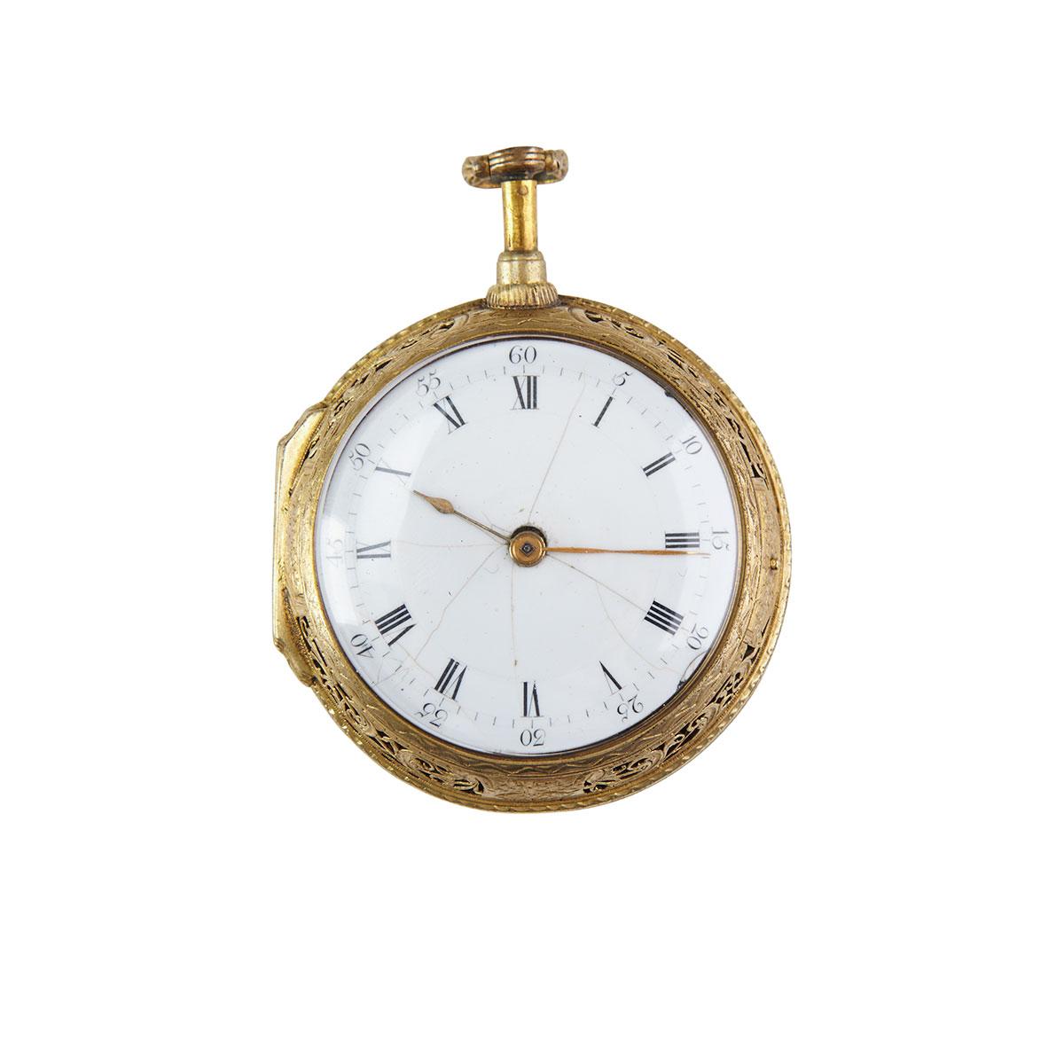 Thomas Windmill Of London Hour Repeater Pocket Watch