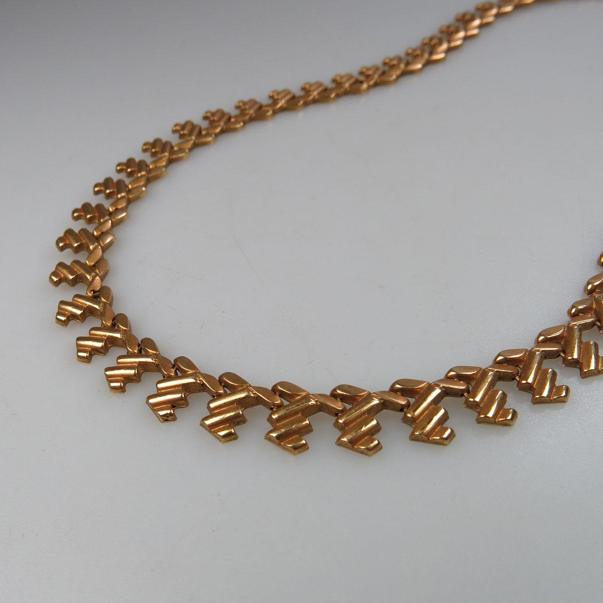 Italian 18k Rose Gold Necklace