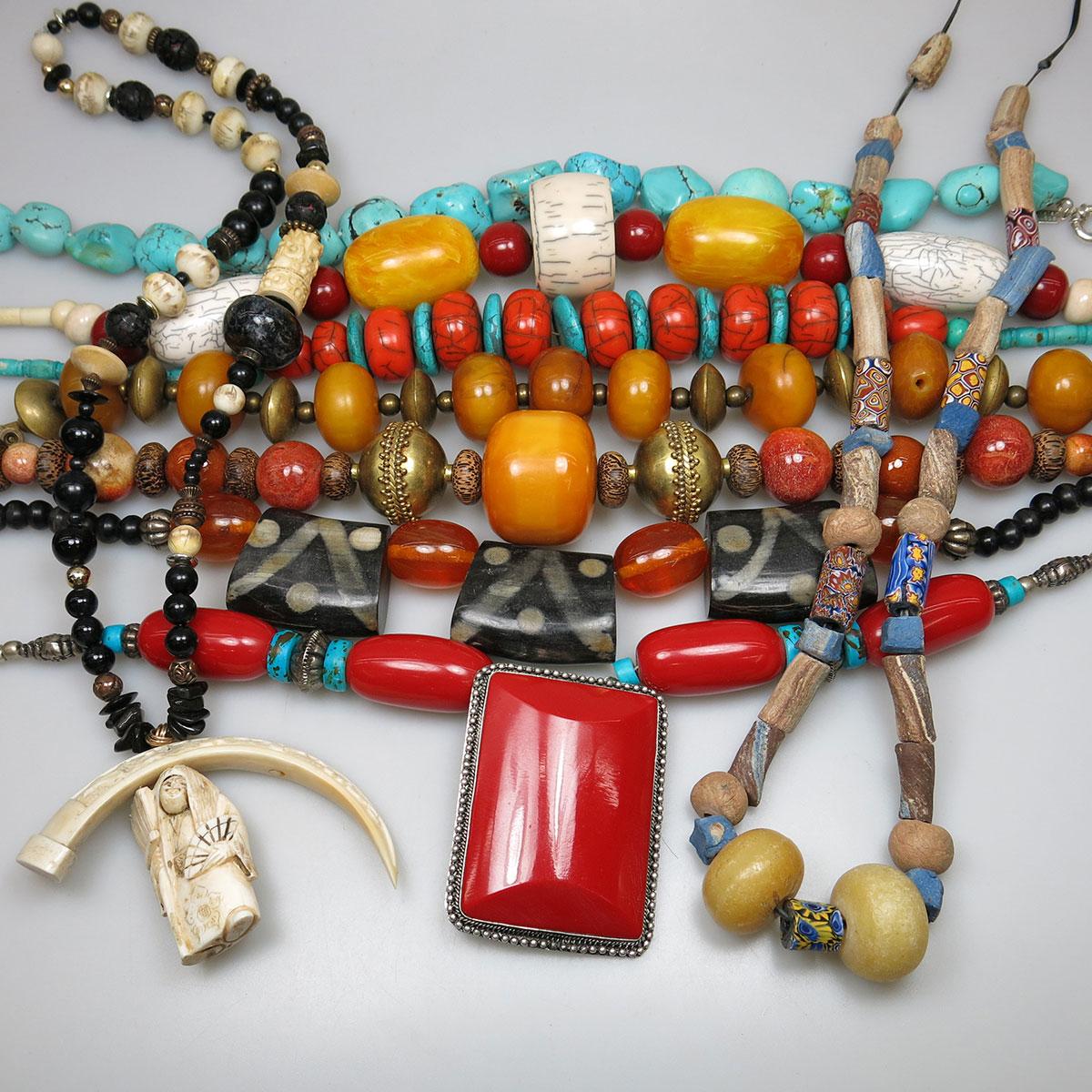 Quantity Of Tribal Style Jewellery