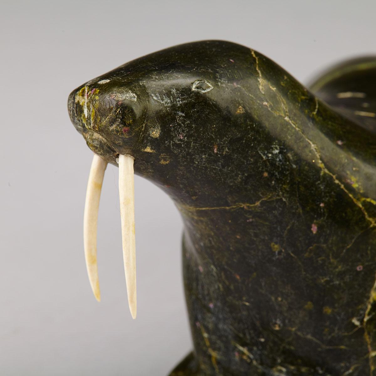 TAKEALOOK TEMELA (1935-), E7-70, Lake Harbour; Noah Pee