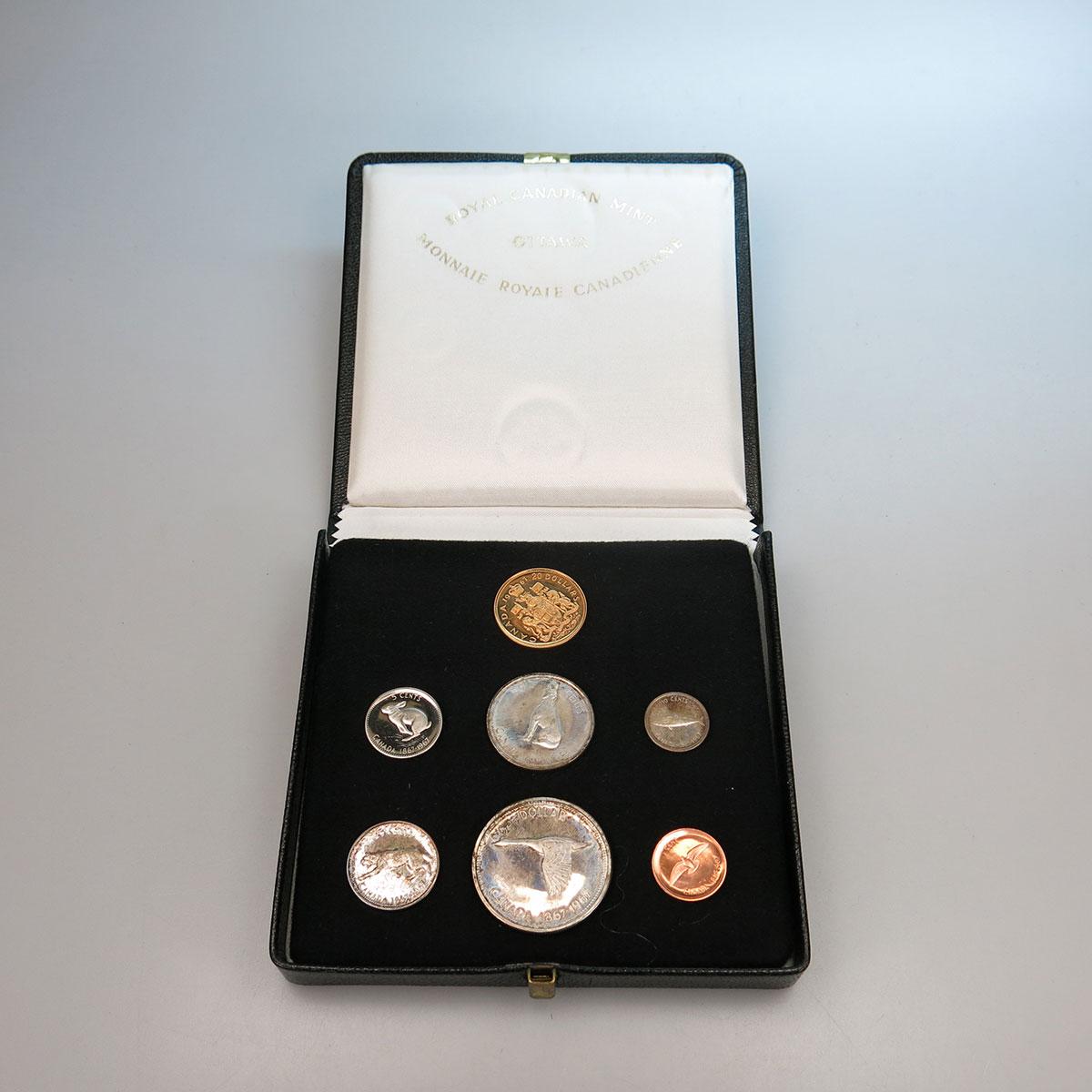 Canadian 1967 Coin Set