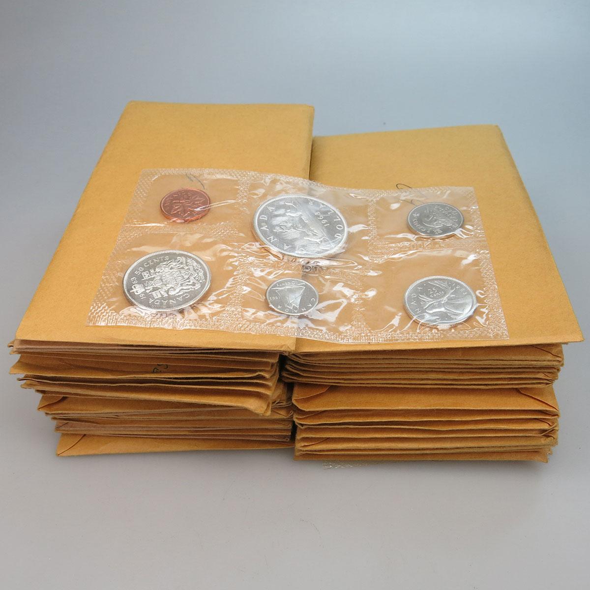 42 Canadian Uncirculated Coin Sets