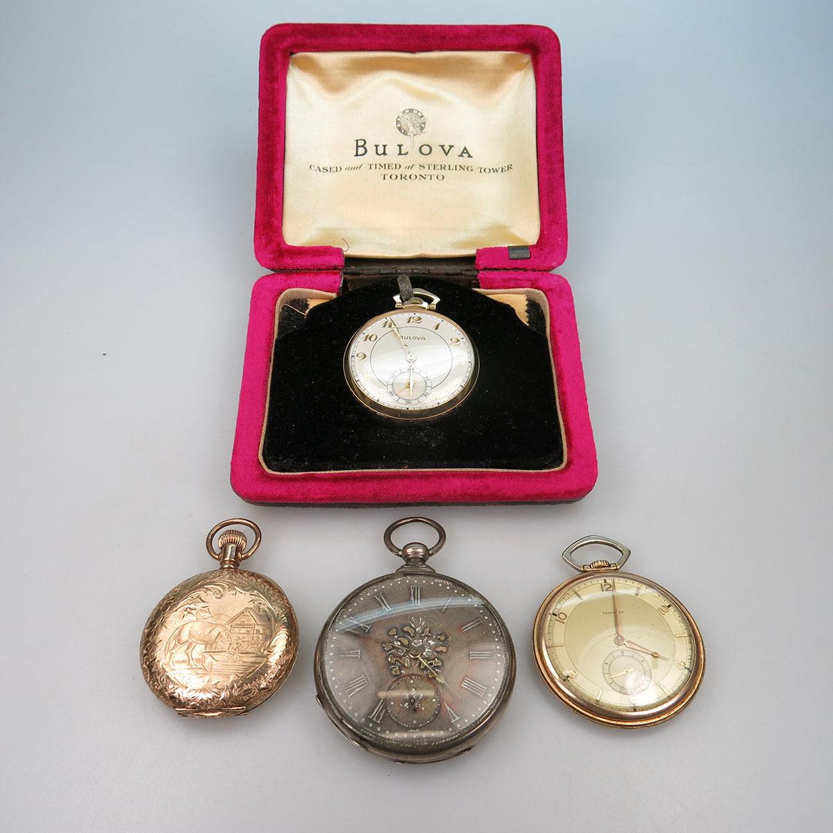 Four Various Pocket Watches