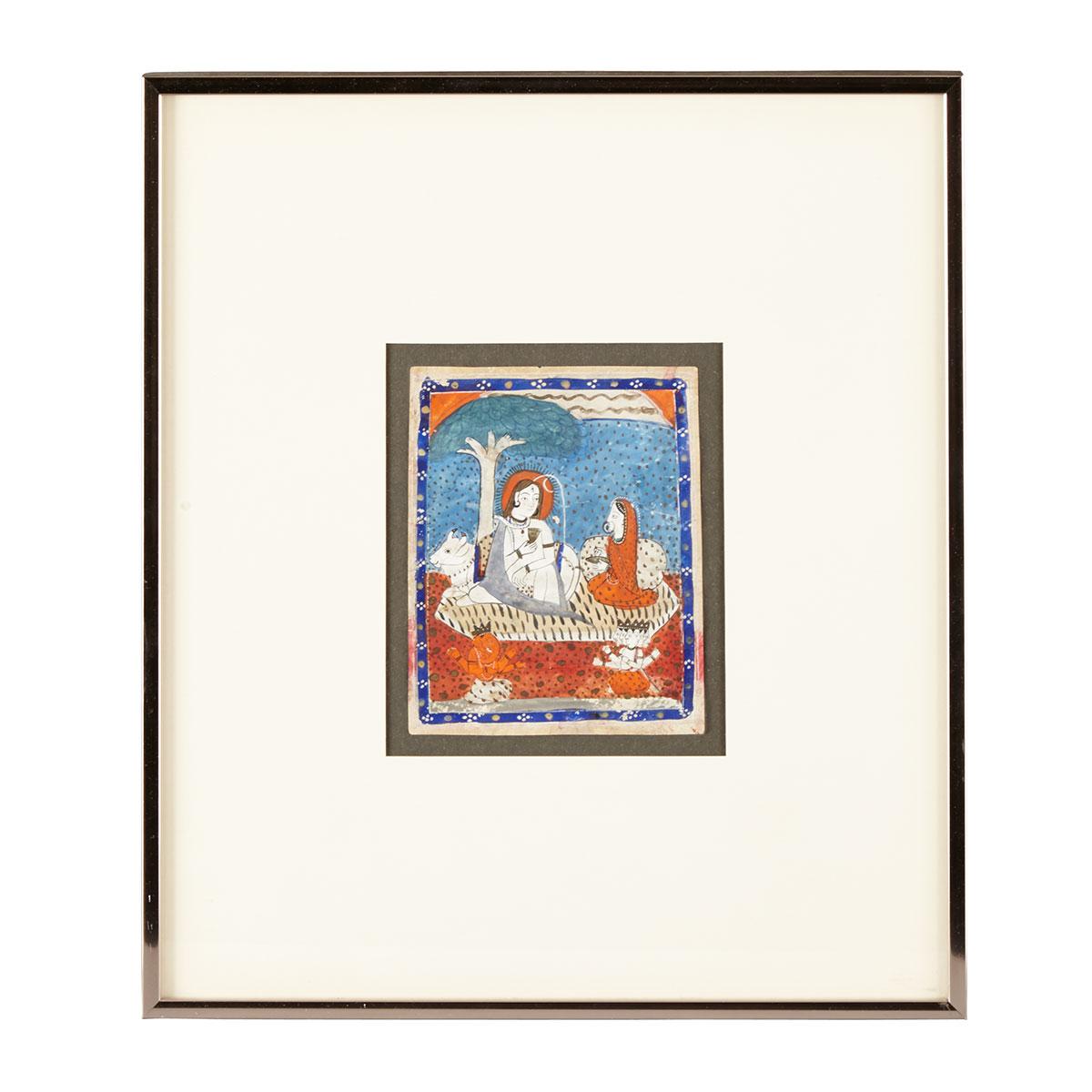 Four South Asian Miniatures, 19th/20th Century