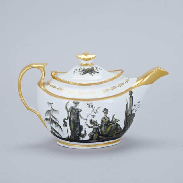 Coalport Teapot, c.1805-10