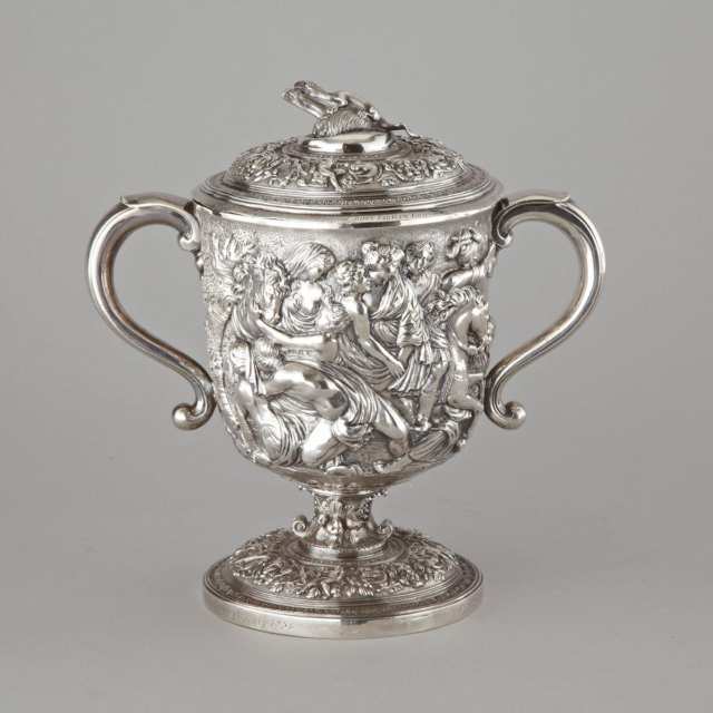 Late Georgian Silver Two-Handled Cup and Cover, c.1820