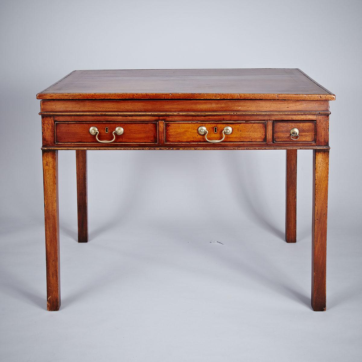 George III Mahogany Architect’s Desk, c.1770