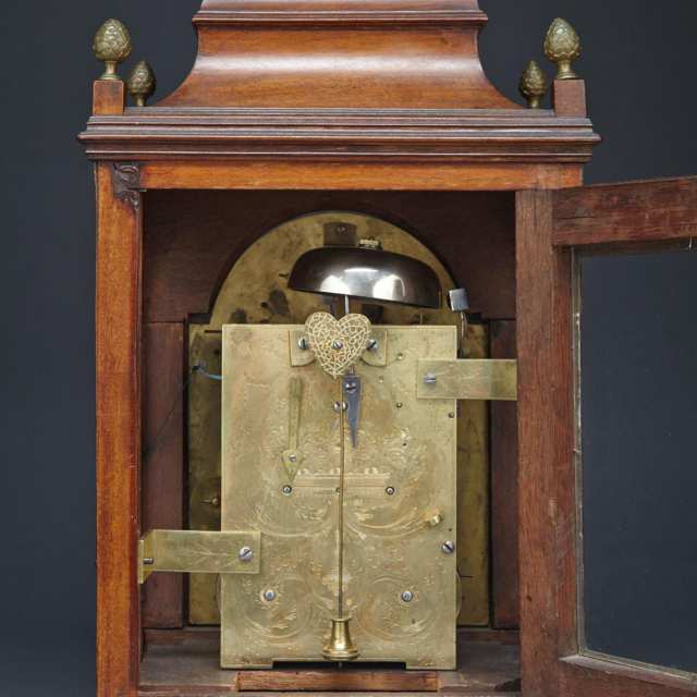 George III Mahogany Repeating Bracket Clock, Smart & Dennett, London, 3rd quarter, 18th century