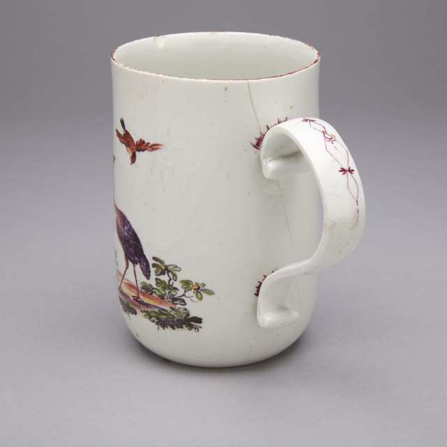 Derby Cylindrical Shaped Mug, c.1760-65