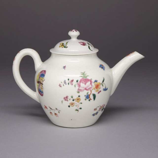 Worcester Teapot, c.1765