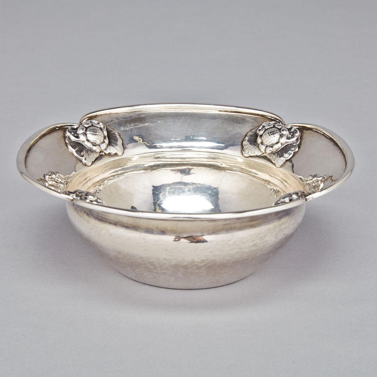 Danish Silver Bowl, #25, Georg Jensen, Copenhagen, 1923