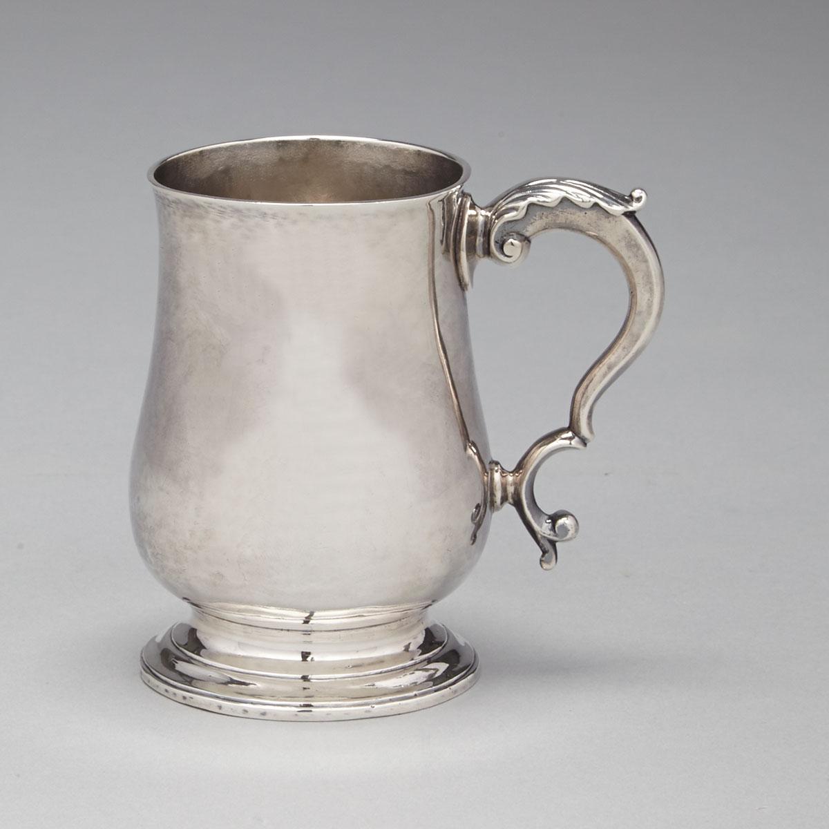 George III Silver Small Mug, Hester Bateman, London, 1781