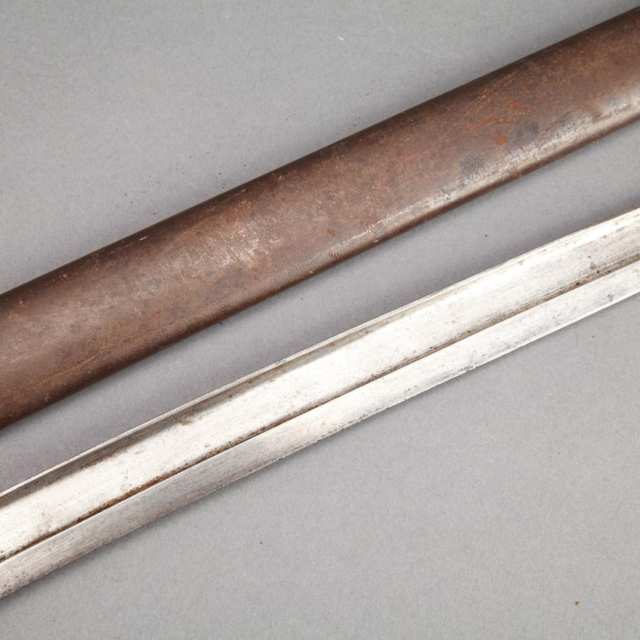 French Model 1866 Chassepot Sword Bayonet, St. Etienne Arsenal, 1873
