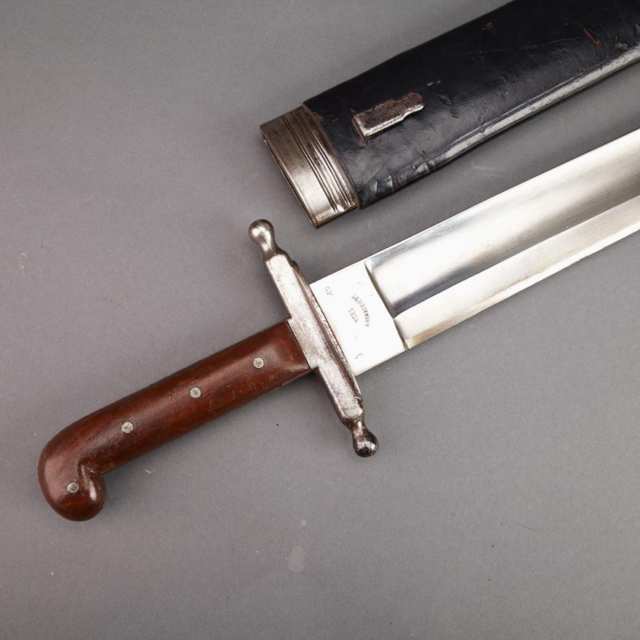 An 1854 Model Sapper’s Short Sword, J. E. Bleckmann, 1862
