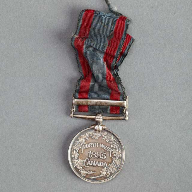North West Rebellion: North West Canada 1885 Medal