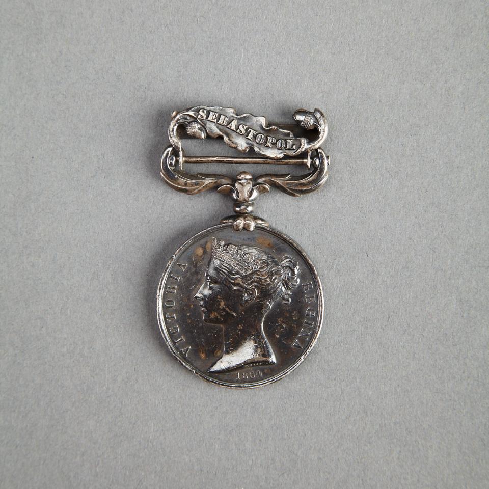 Crimean War: Crimea Medal, 1854