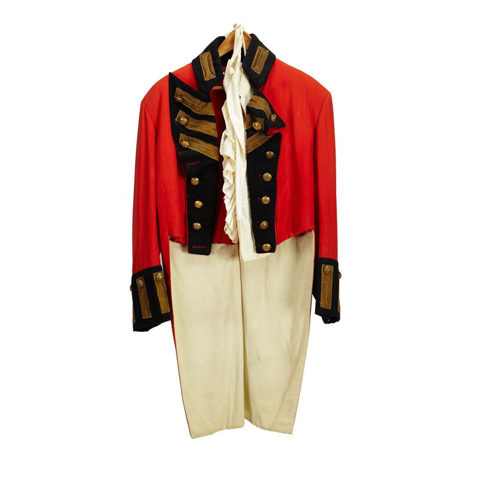 George VI British Army Officer’s Madder Red Coatee, mid 20th century