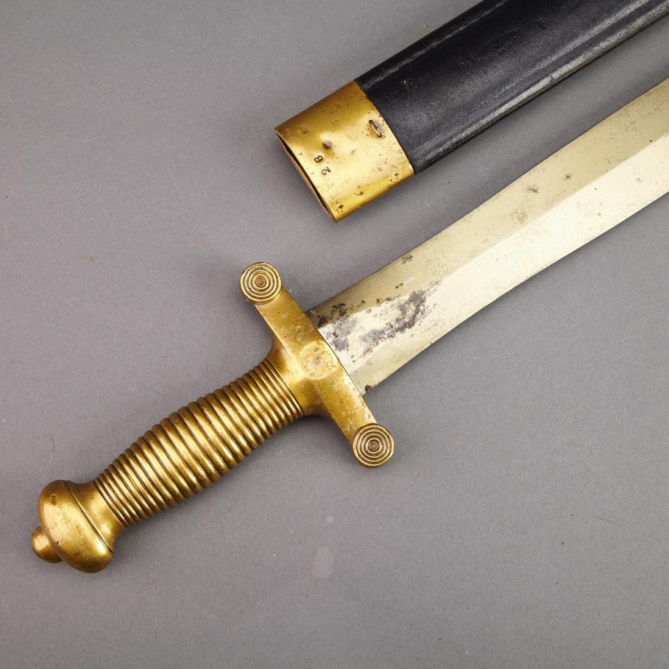 French Model 1831 ‘Gladius’ Foot Artillery Short Sword, mid 19th century