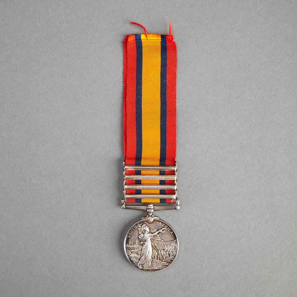 Boer War: Queen’s South Africa Medal to 7703 Private S. Upton, Royal Canadian Regiment