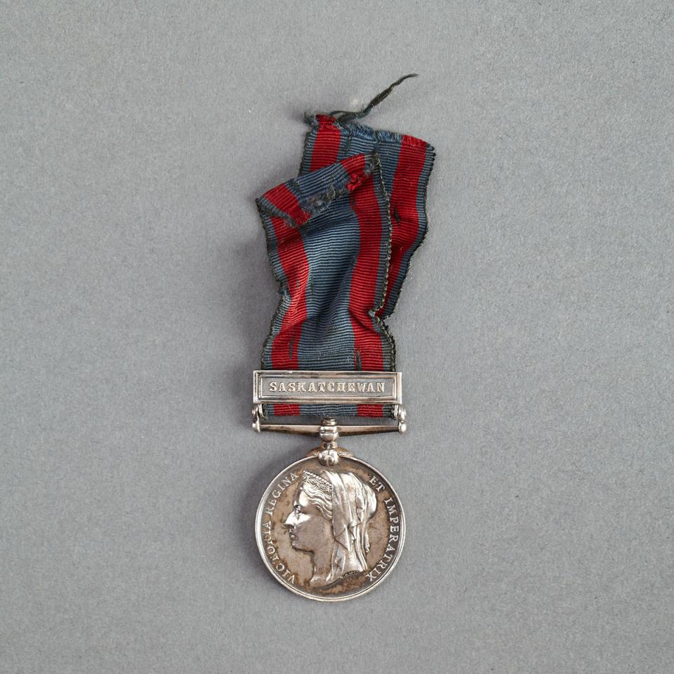 North West Rebellion: North West Canada 1885 Medal