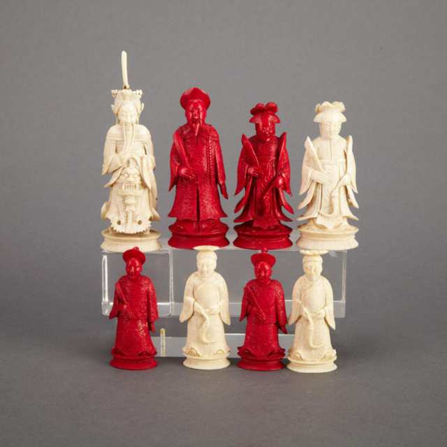 Export Ivory Chess Set