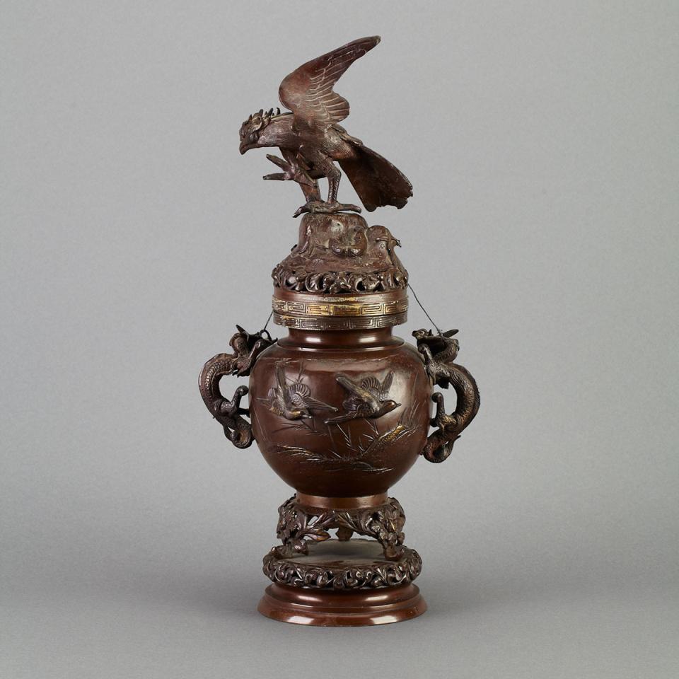 Bronze Tripod Censer, Circa 1910