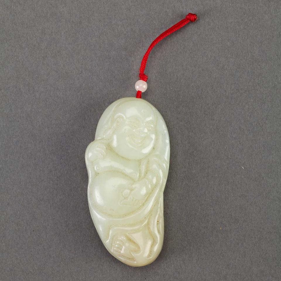 White Jade Pendant of Budai