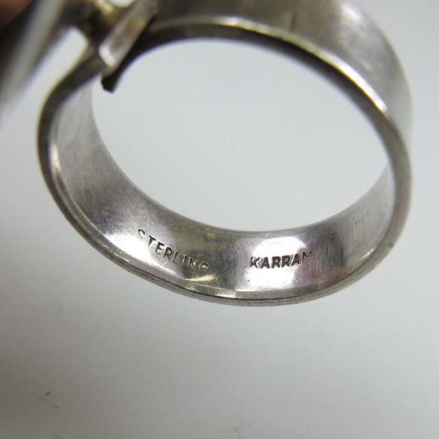 Alfred Karram Of New York Sterling Silver Ring