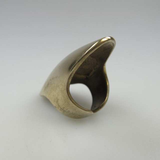 Maryon Kantaroff Bronze Abstract Ring