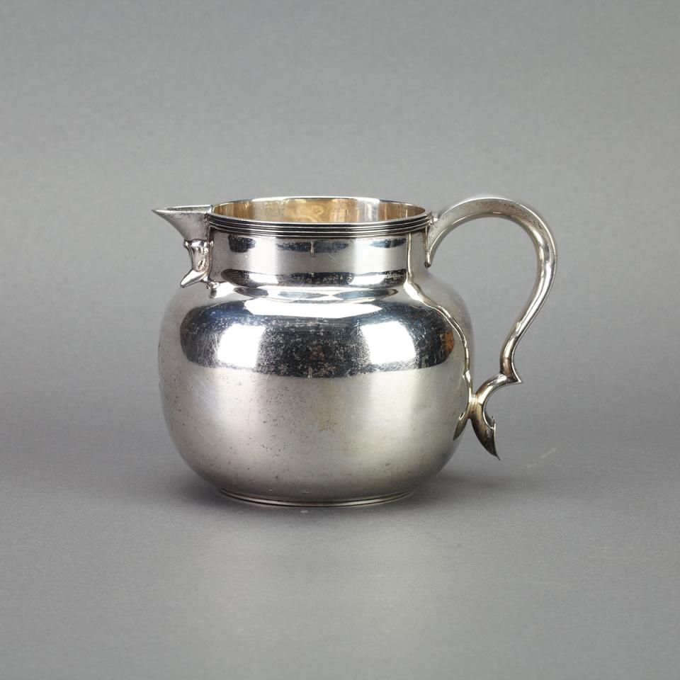 Canadian Silver Water Jug, Henry Birks & Sons, Montreal, Que., 1945