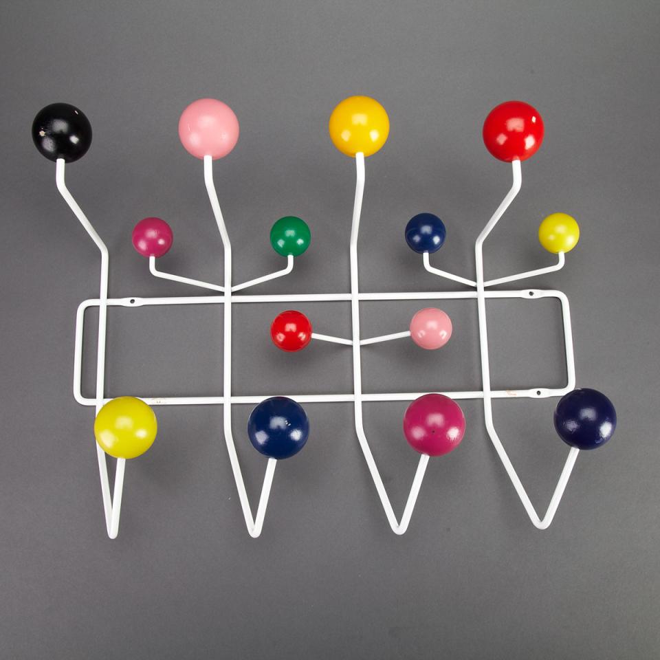 Charles and Ray Eames for Herman Miller, ‘Hang-It-All’ Coat Rack, late 20th century