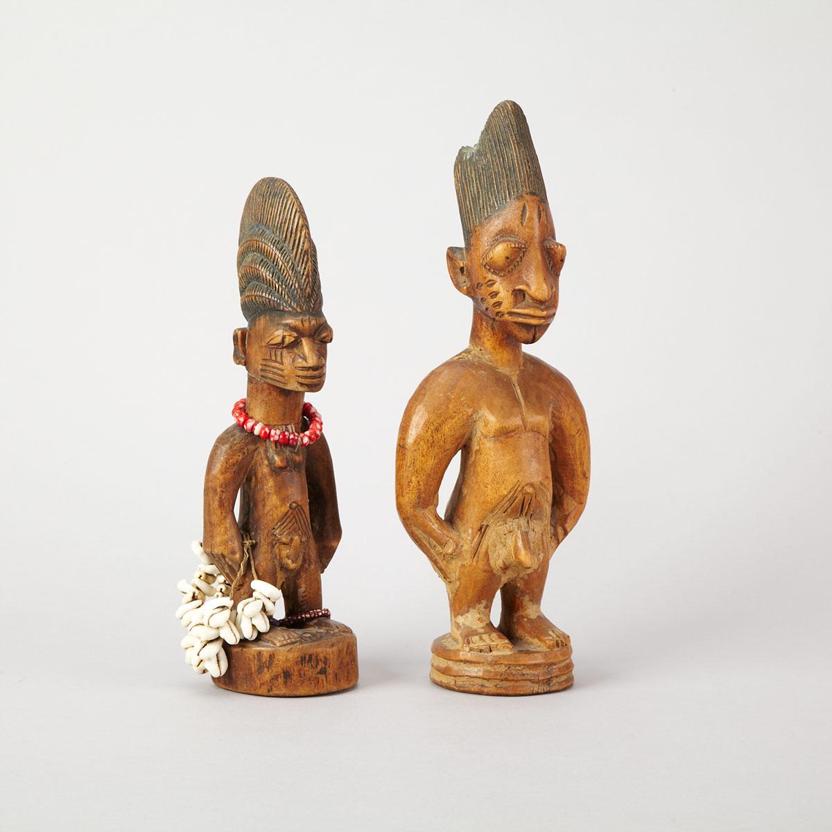 Yoruba Ibeji (Twin) Figures, Nigeria