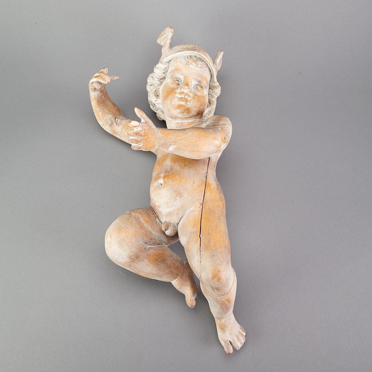Carved Figure of The Young Mercury, 19th century