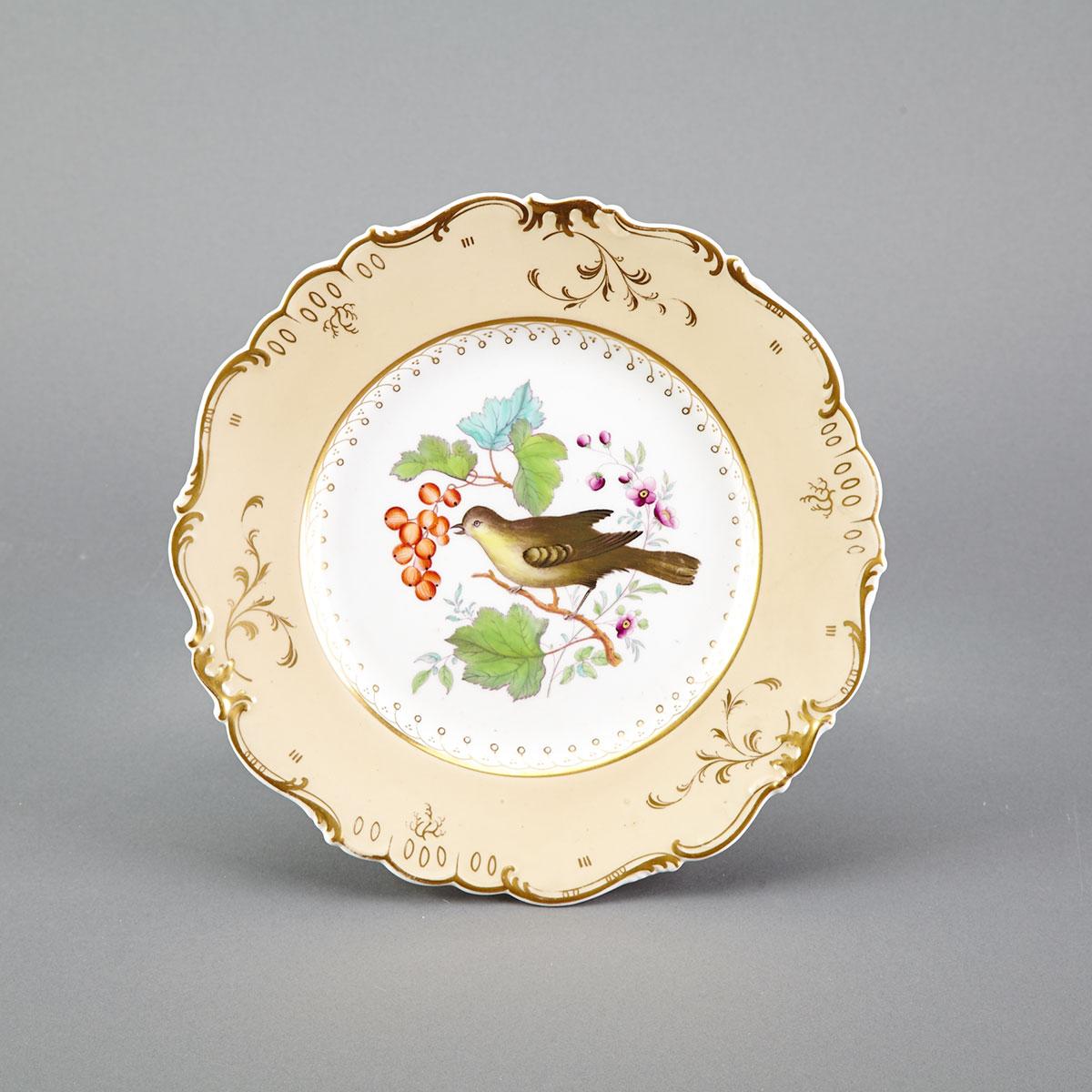 Ridgway Ornithological Dessert Service, 1830s