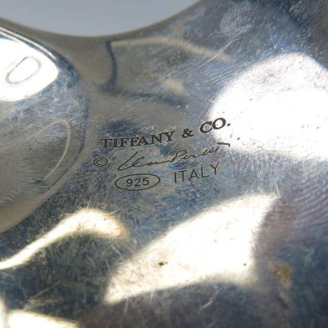 Pair (Left & Right) Of Tiffany & Co. Elsa Peretti Italian Sterling Silver “Bone” Open Cuff Bangles