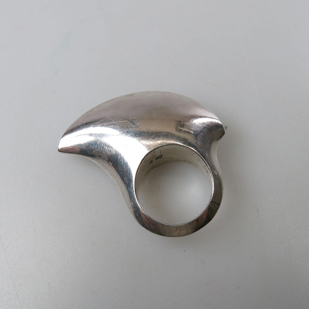 Sterling Silver Contemporary Ring