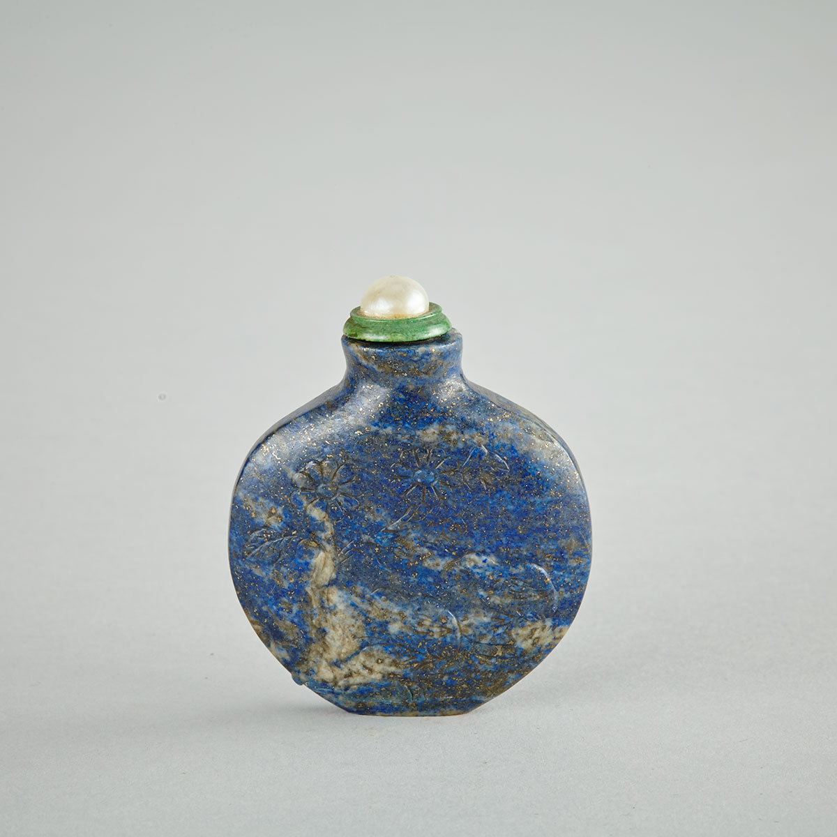 Two Hardstone Snuff Bottles, Late Qing Dynasty