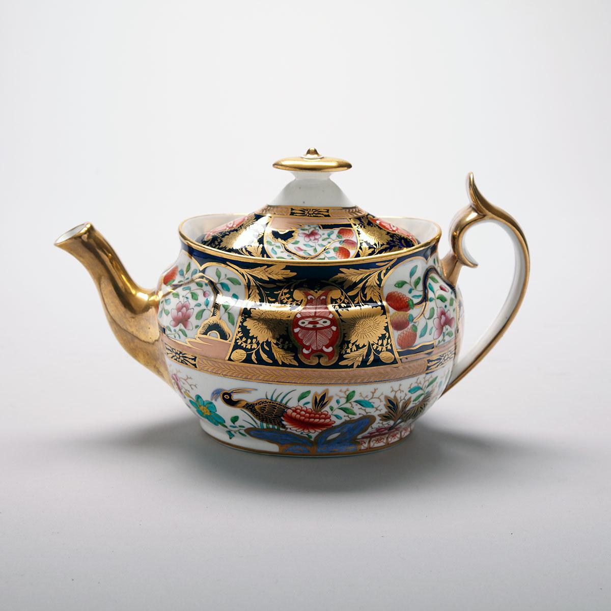 Spode Japan Pattern Teapot, c.1815