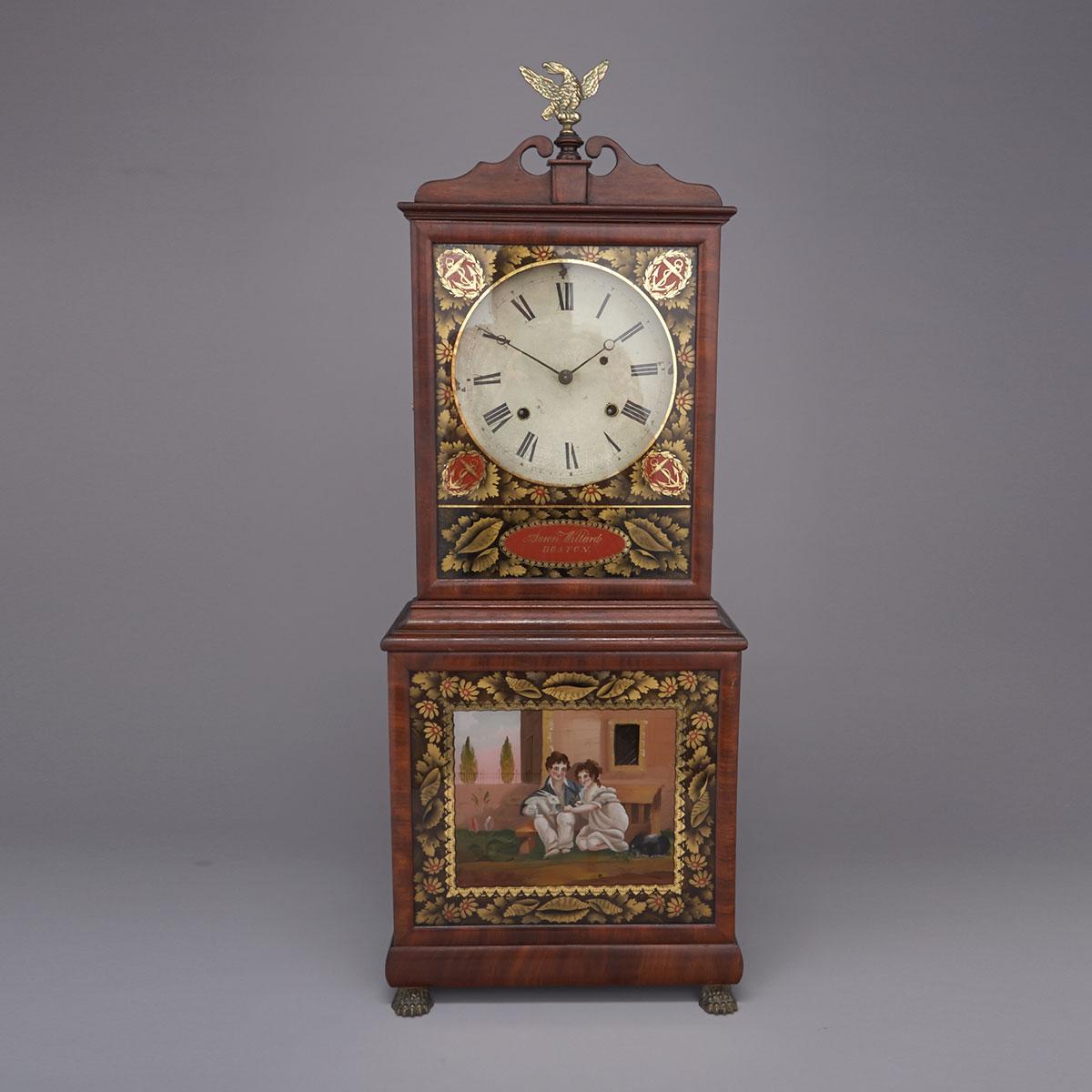 Aaron Willard Massachusetts Shelf Clock, Boston, c.1825