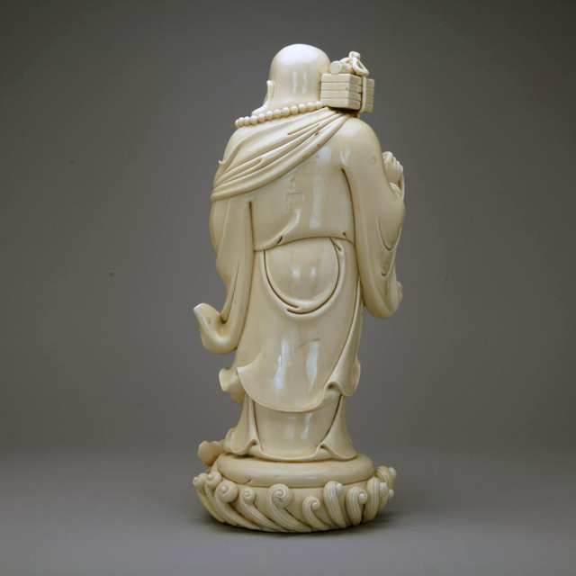 Large Blanc-de-Chine Figure of Putai