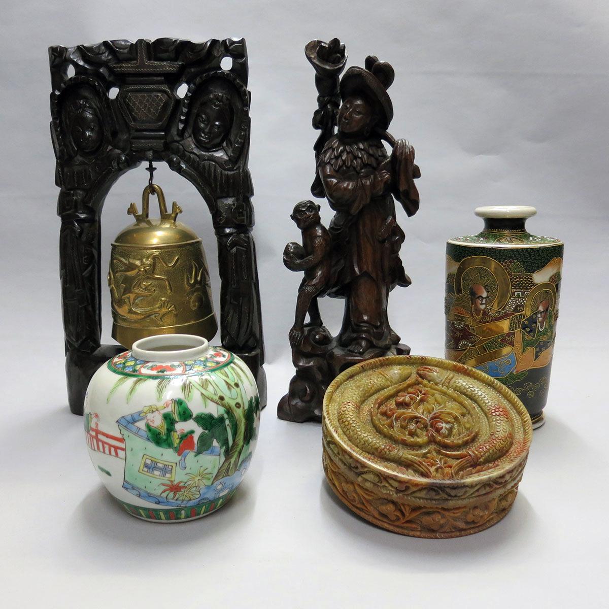Five Assorted East Asian Items, China and Japan