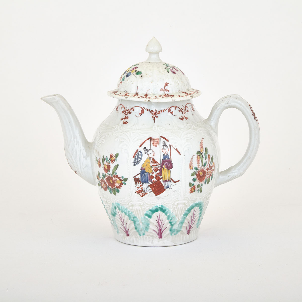 Christians, Liverpool Teapot, c.1775