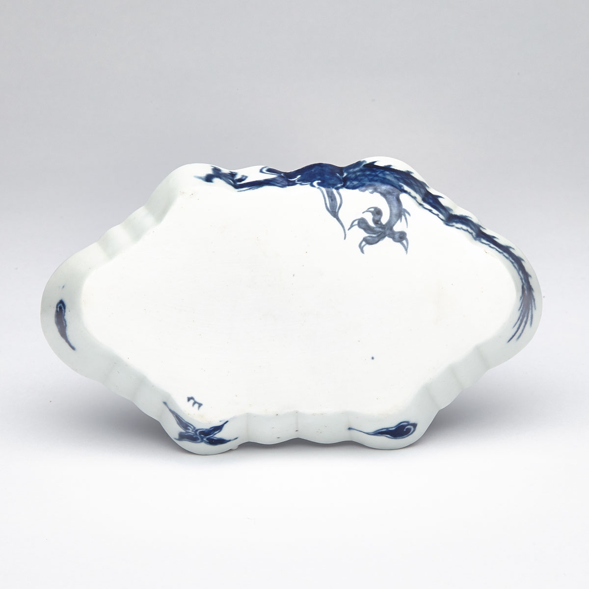Worcester ‘Dragon’ Spoon Tray, c.1760