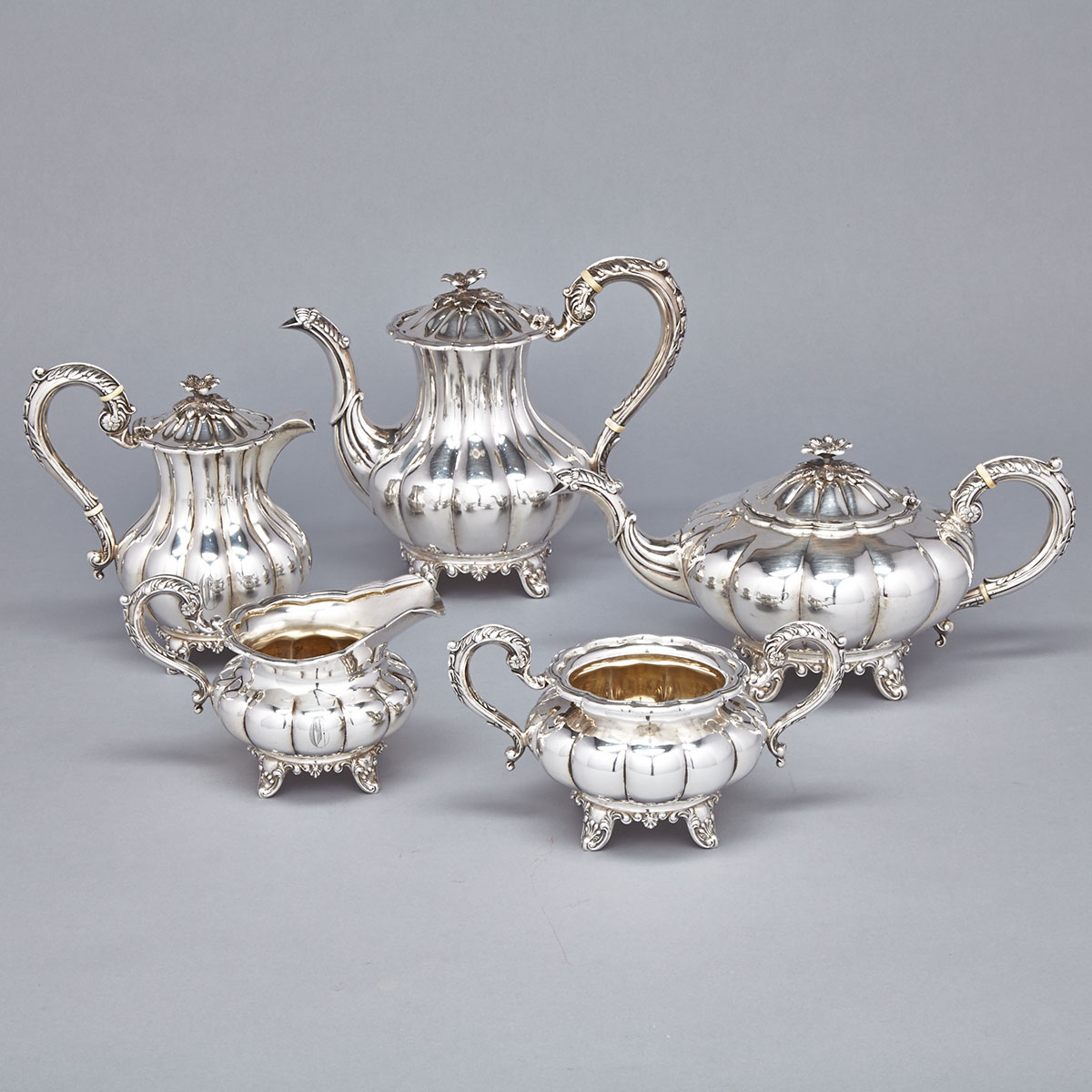 Canadian Silver Tea and Coffee Service, Henry Birks & Sons, Montreal, Que., 1941/42
