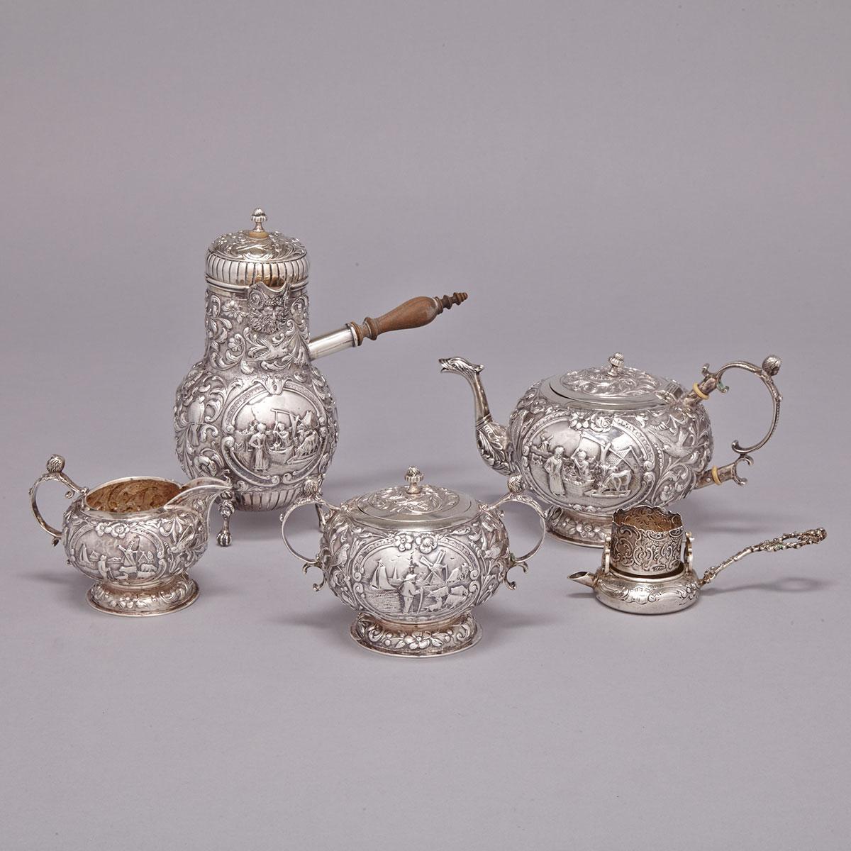 Dutch Silver Tea and Coffee Service, c.1900