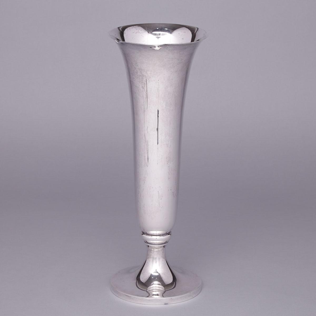 American Silver Vase, Gorham Mfg. Co., Providence, R.I., 1912