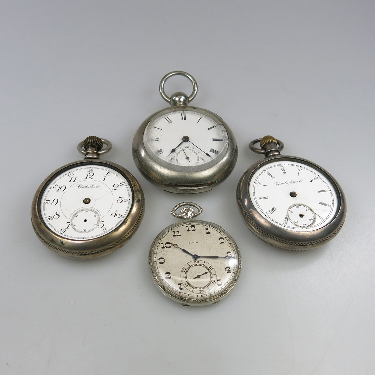 Two Charles Stark Of Toronto Pocket Watches