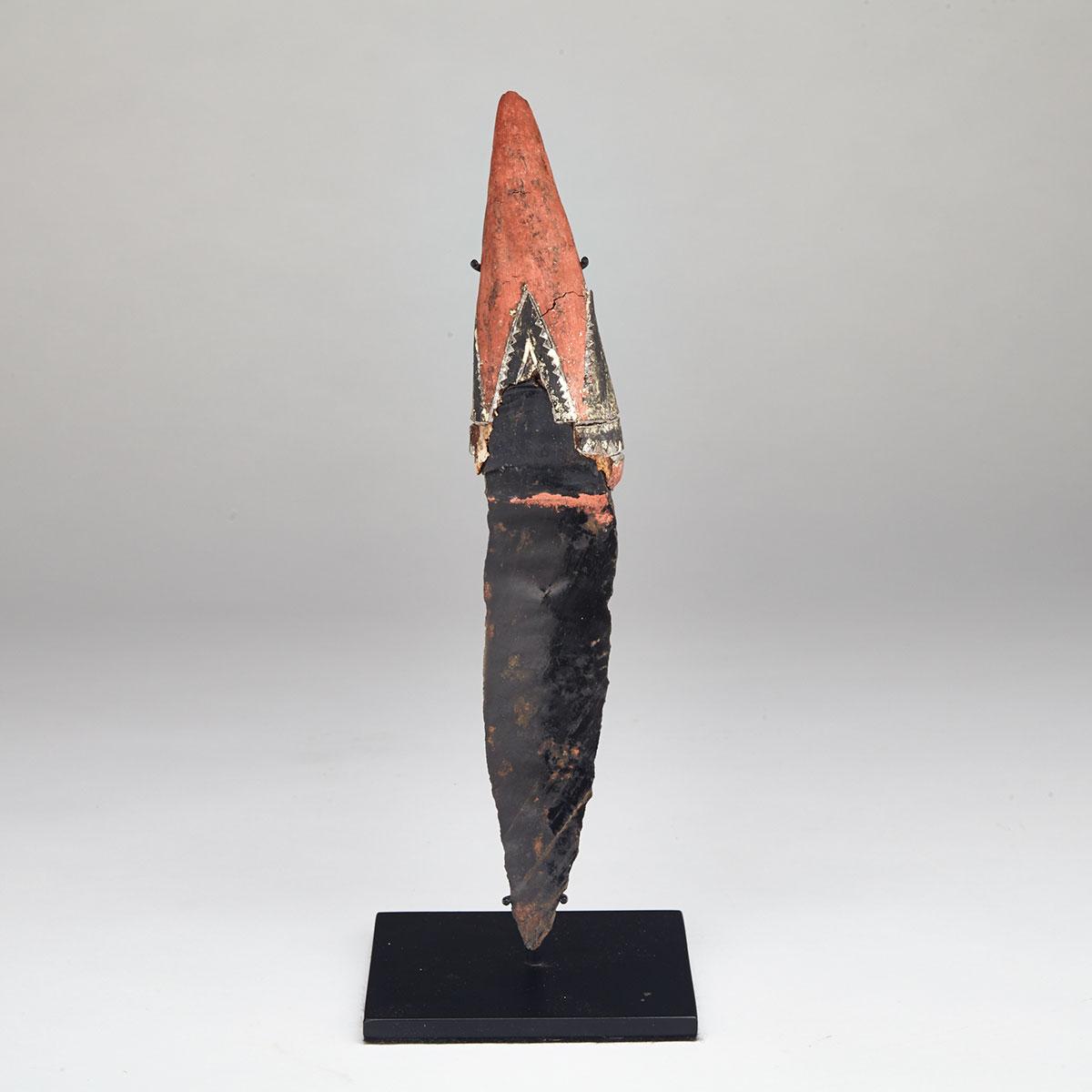 Admiralty Island Obsidian Dagger, 20th century