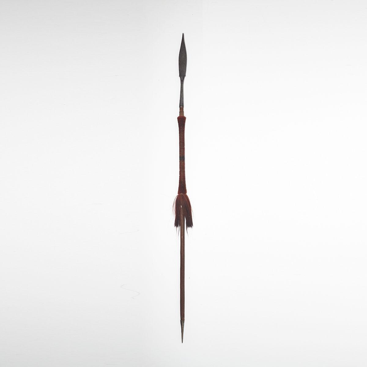Nagaland Mao or Konyak Spear, 20th century