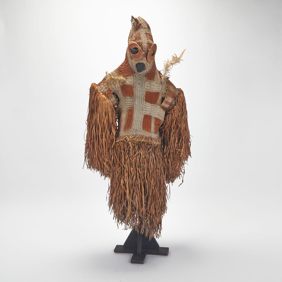Papua New Guinea Asmat Spirit Costume, 20th century